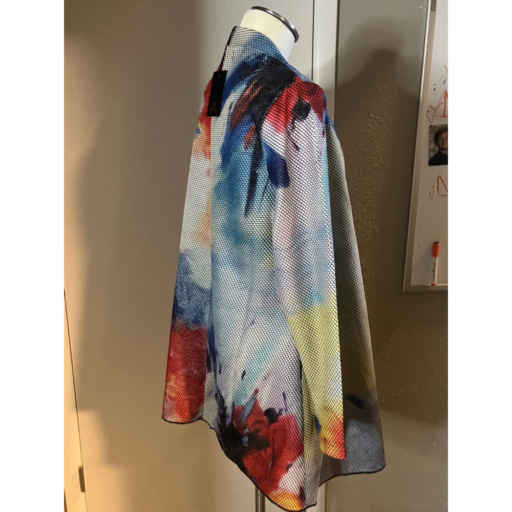 Nwt womens cardigan jackt retro style by radzoli  multicolor - Picture 8 of 14